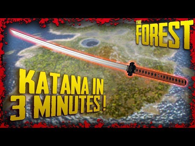 How To Find The Katana In 3 Minutes! | The Forest Tutorial