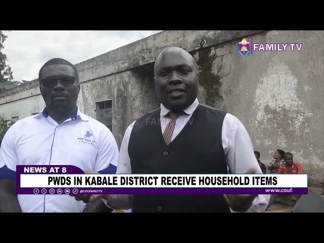 PWDS In Kabale District Receive Household Items