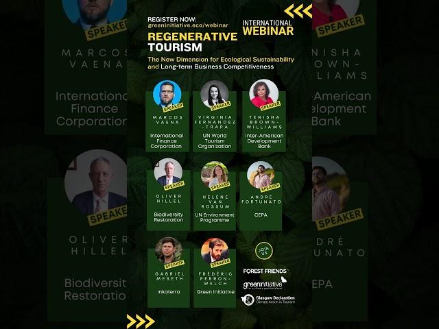 Regenerative Tourism International Webinar