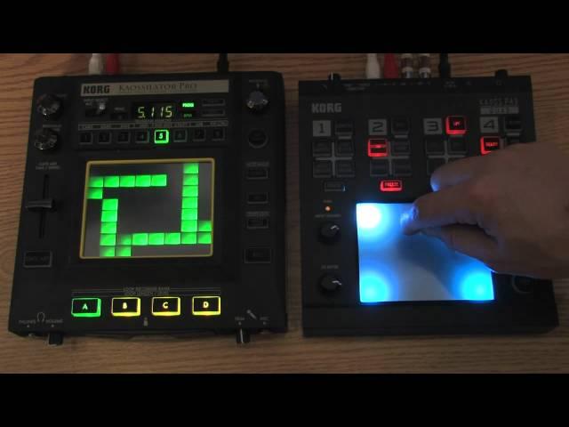 Korg Kaoss Pad Quad - Introduction In The Studio