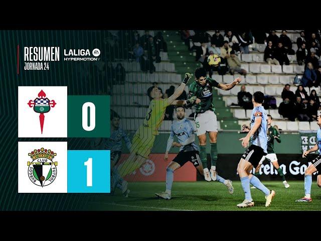 Racing Club Ferrol vs Burgos CF | 05.03.25 | RESUMEN LALIGA HYPERMOTION | JORNADA 24