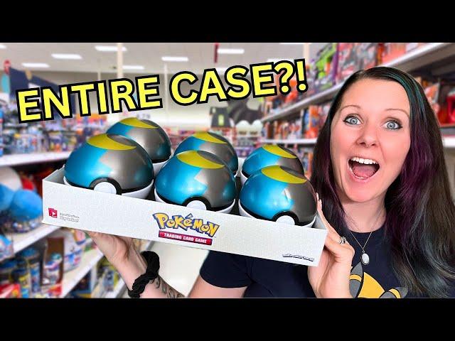 Opening an ENTIRE CASE Of Pokémon TCG Moon Ball Tins!!!