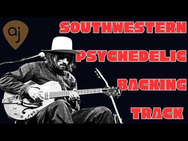 Hypnotic Southwestern Psychedelic Backing Track for Guitar (B Minor)