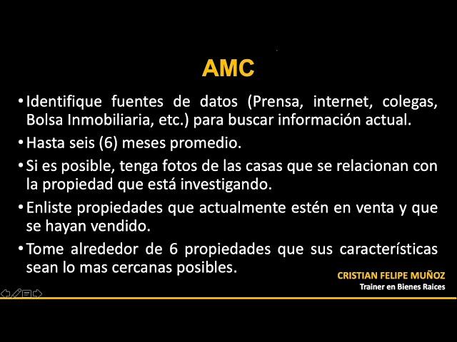 Como realizar un análisis de mercado comparativo, avalúo inmobiliario 