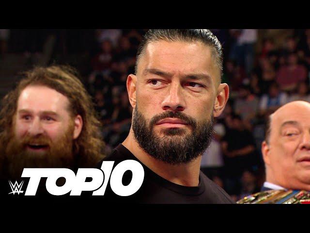 Superstars surprise Roman Reigns: WWE Top 10, Oct. 29, 2023