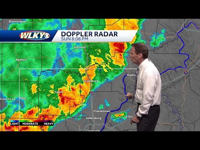 Tracking severe weather