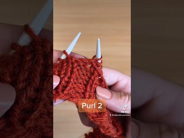 How to Knit 2, Purl 2