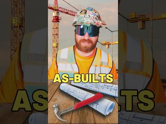As-Builts #construction #contractor #architect #blueprint #building #constructionlife #shorts
