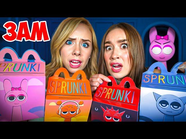 DO NOT ORDER ALL THE SPRUNKI HAPPY MEALS AT 3 AM