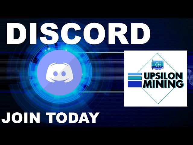 Upsilon Mining Discord | GPU Mining Crypto