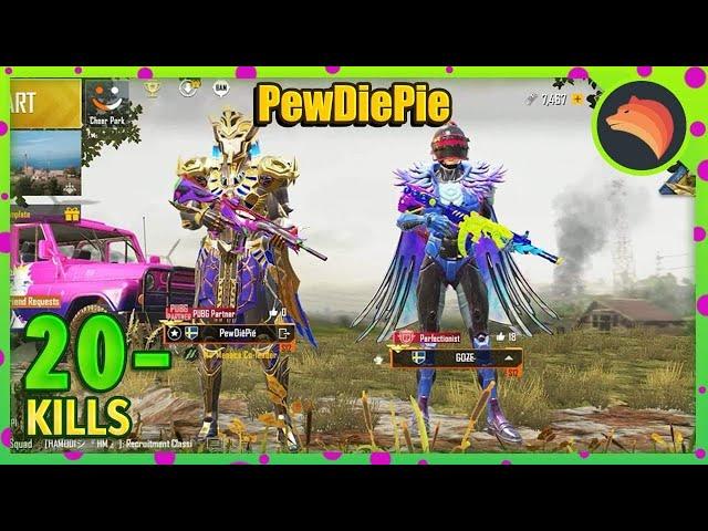 LEVINHO Changed Name To PewDiePie | PUBG MOBILE