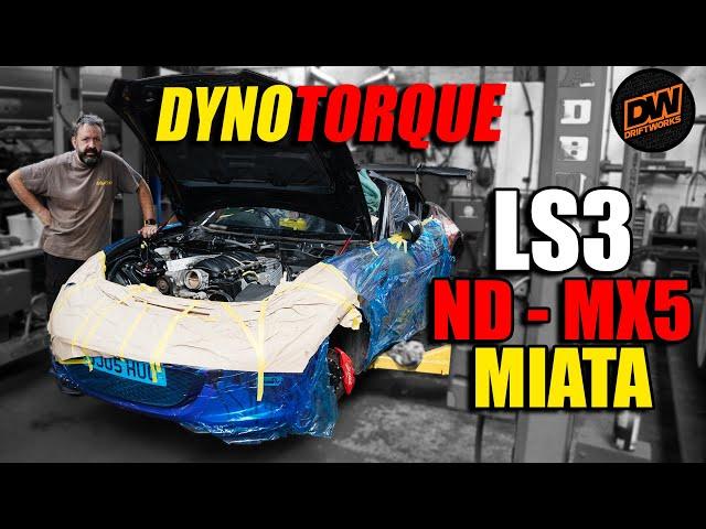 DynoTorque LS3 swapped ND Mazda MX5 / Miata