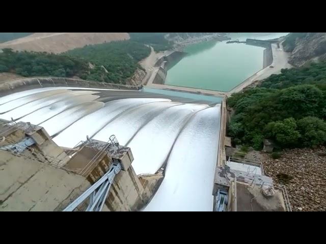 Spillway operation of Tarbela dam 2022