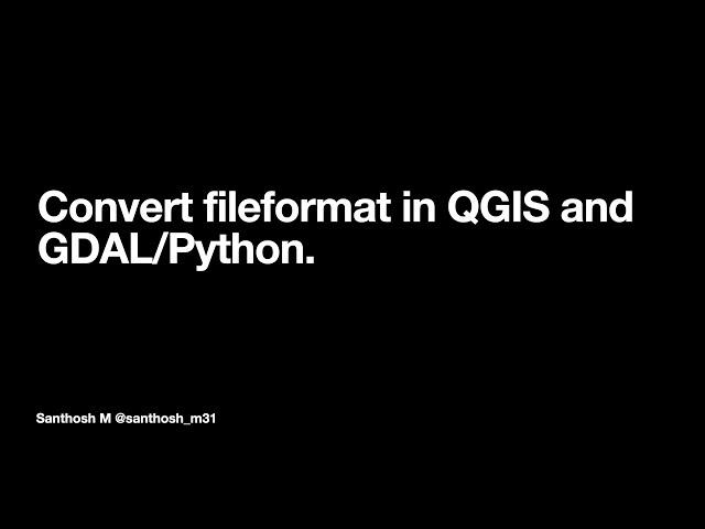 Convert file formats (shapefile to geopackage)