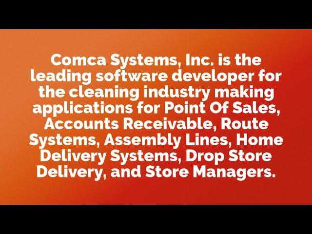 Want The Convenience That A Mobile App For Dry Cleaners Offers? Comca Systems Stands the Choice