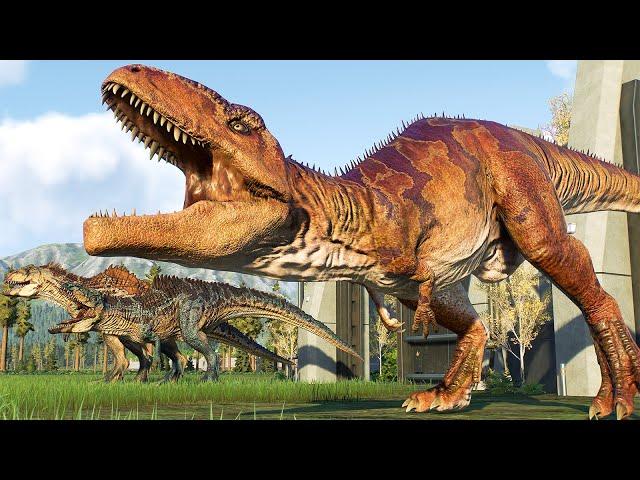 RELEASE ALL LAND & MARINE DINOSAURS SPECIES IN BIOSYN SANCTUARY - Jurassic World Evolution 2