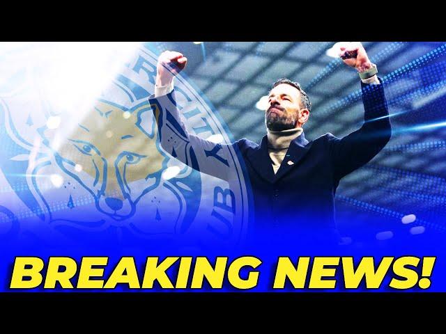 ️URGENT! IT'S HAPPENING JUST NOW AT LEICESTER CITY! LEICESTER CITY NEWS! LCFC