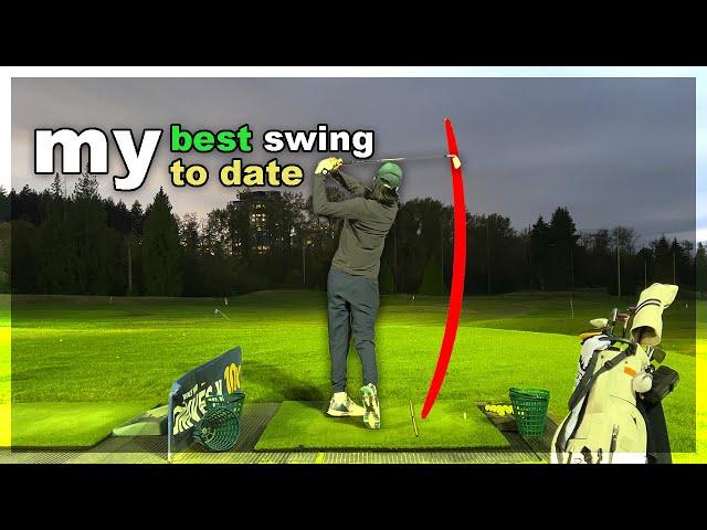 doing three things to improve my contact to hit high draws | nine month swing progress