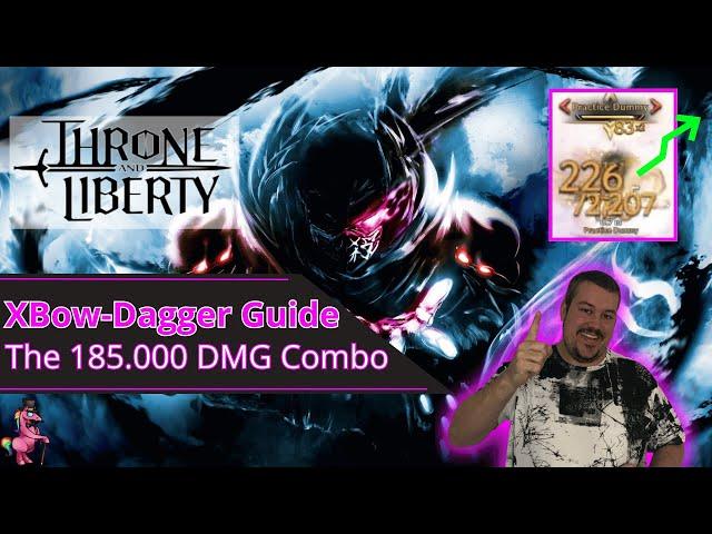 72K DMG with 1 Hit Scorpion Build | Throne and Liberty Crossbow Dagger Guide