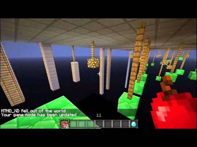 Minecraft Sky Park  part 1 - انني فاااصل