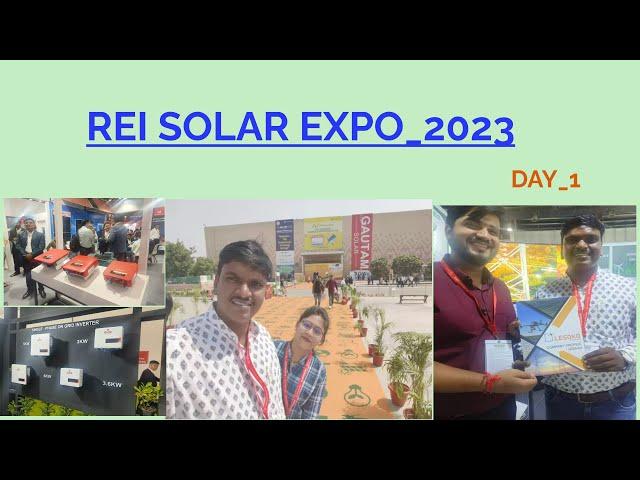 REI ,EXPO_2023#viral #youtube #shortvideo #india #solar #solarenergy #instagram #solarenergy