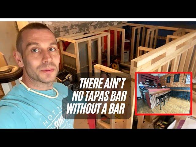 Building a Bar in a Restaurant. Start to Finish.