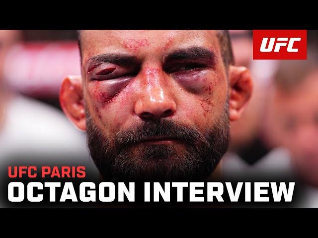 Benoit Saint-Denis Octagon Interview | UFC Paris