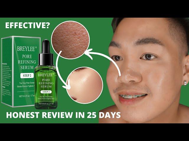 BREYLEE PORE REFINING SERUM HONEST REVIEW IN 25 DAYS! NAKAKALIIT NGA BA NG PORES?!