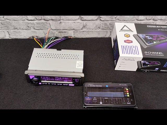 Топ МАГНИТОЛА 2025г.  AURA INDIGO-877DSP MkII