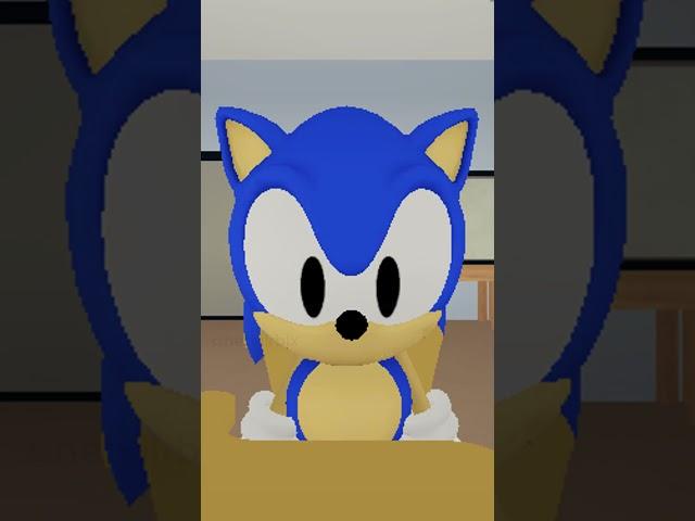 BALDI'S BASICS WITH SONIC (Animation Meme) #Shorts #sonicthehedgehog #baldisbasics #meme #fyp #viral