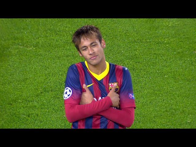 Neymar's First Hat-trick for Barcelona