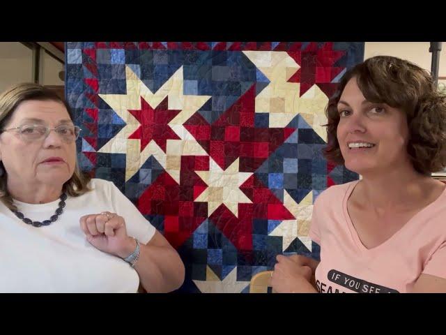 Two Tall Stitchers Flosstube #60 - Fireworks and FFOs