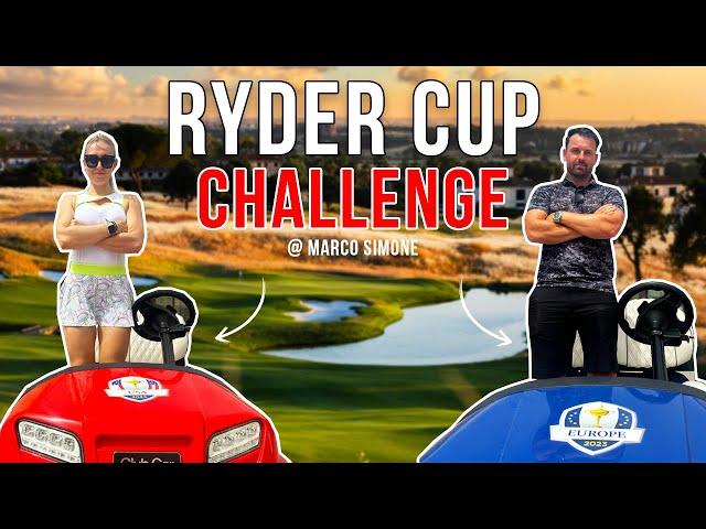 We Played Marco Simone~the RYDER CUP course and it was insane!!!! 