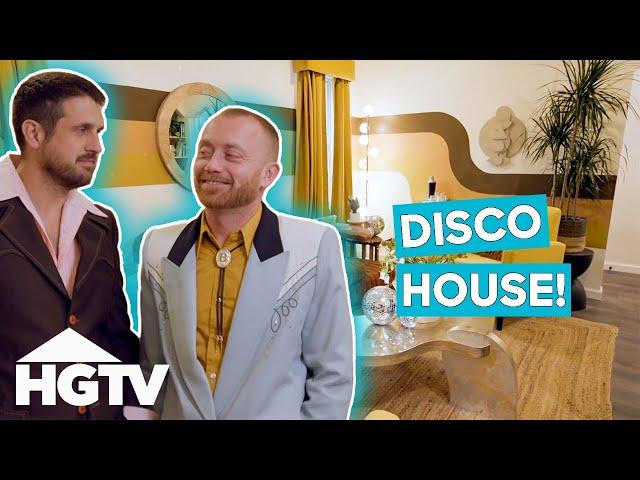 Keith and Evan Go Out All Out With A 70s Disco House | Bargain Block