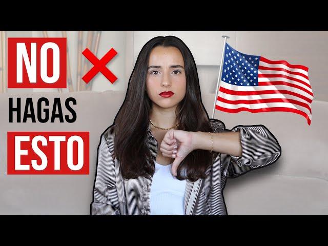  NUNCA hagas ESTO en ESTADOS UNIDOS | Eva Bleider