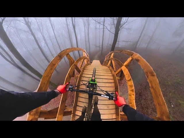 The Most Unique Bike Park I've Ever Ridden!