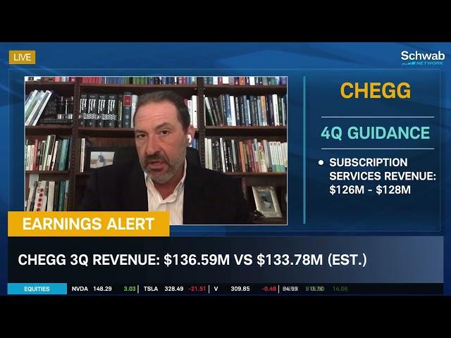 EARNINGS ALERT: CHGG