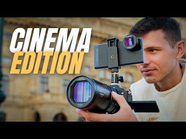 Sirui 150mm Anamorphic Lens vs Samsung Galaxy Ultra: Phone vs Pro Camera Cinematic Battle!