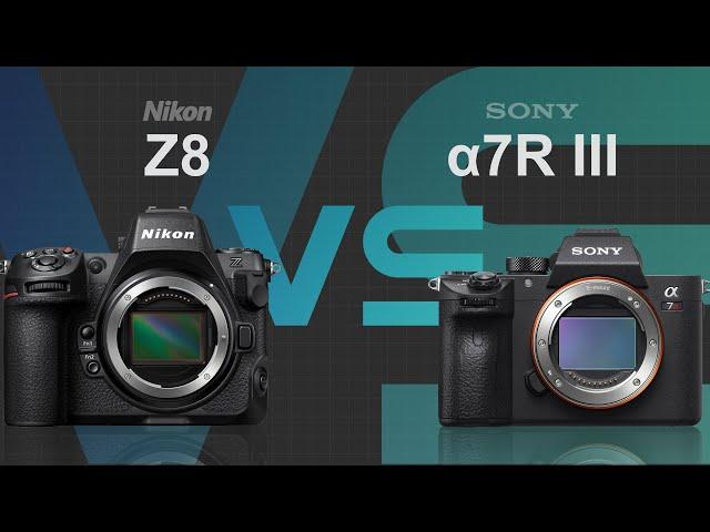 Nikon Z8 vs Sony alpha a7R III