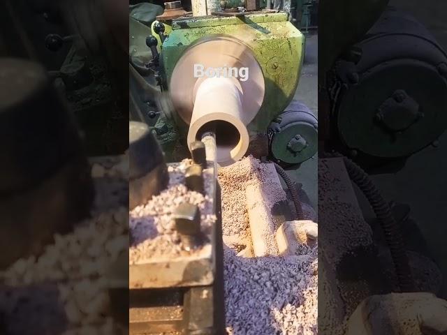 boring..  wood working on Lathe