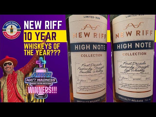New Riff 10 Year reviews, Matt Madness Round 1 reflections, and re-exploring old favorites #bourbon