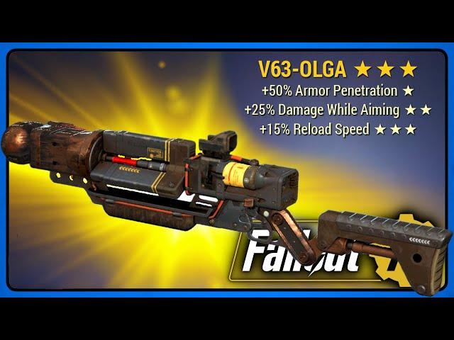 Fallout 76: V63-Olga - The New Laser Rifle - Is Perfect Roll Enough?