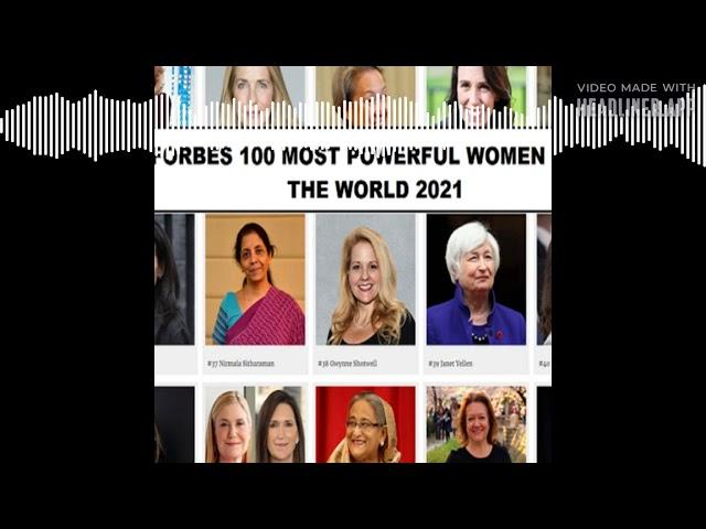 The 100 Most Powerful Women in the World Made by Headliner