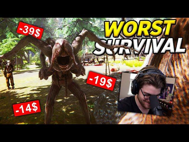 I Played 3 of the WORST Survival Games on Steam...