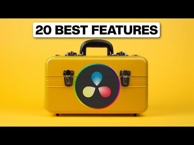 20 Killer DAVINCI RESOLVE Features!