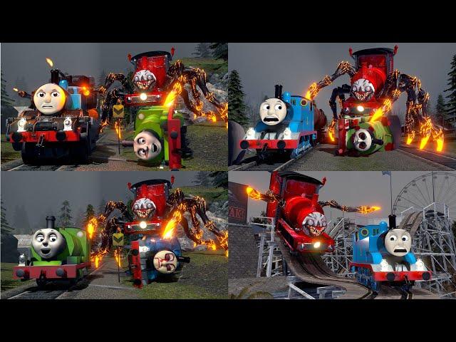 Percy And Thomas Vs Choo Choo Charles - 1 Month in The Life