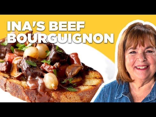 Barefoot Contessa Makes Beef Bourguignon | Barefoot Contessa | Food Network