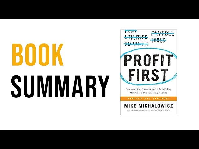 Profit First by Mike Michalowicz Free Summary Audiobook