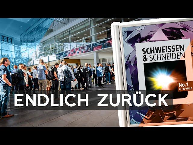 Die Weltleitmesse ist zurück: Schweißen und Schneiden 2023 in Essen | METAL WORKS TV