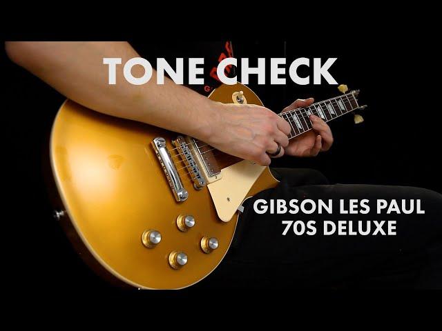 TONE CHECK: Gibson Les Paul '70s Deluxe Gold Top Demo | Cream City Music